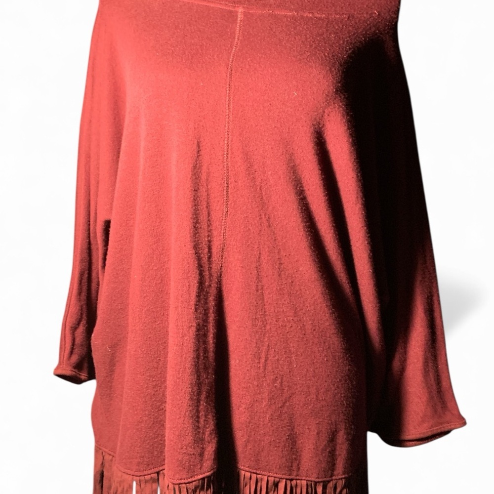 Chic Off-the-Shoulder Red Sweater (item#10113)